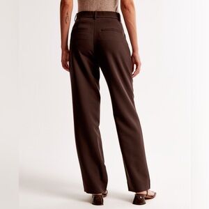 Abercrombie & Fitch Brown Straight Leg Pants